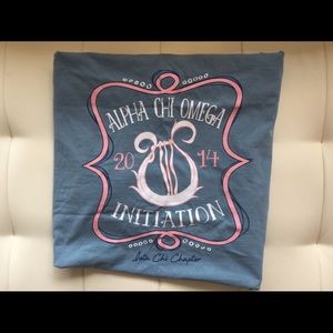 Alpha Chi Omega Initiation Tee
